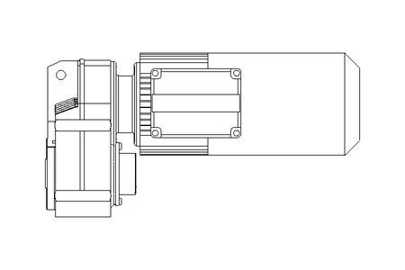 Gear motor 0.37kW 47 1/min