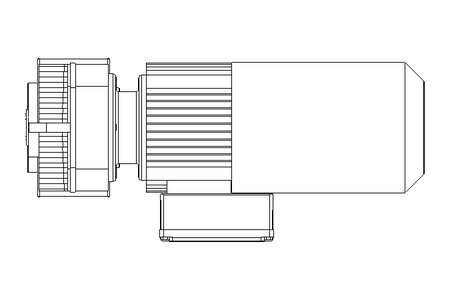 Gear motor 0.37kW 47 1/min