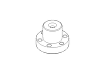 Tuerca con rosca TR12x3 PA