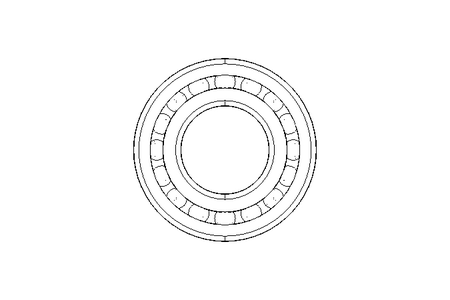 凹槽球轴承 35x72x23