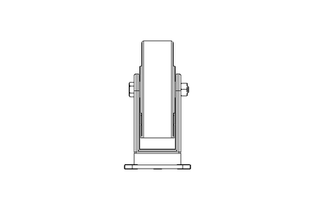 Lenkrolle 125x40 700 kg