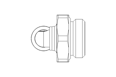 Winkelschwenkverschraubung 1/4"-D4