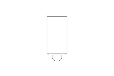 Federndes Druckstück SS M16x32