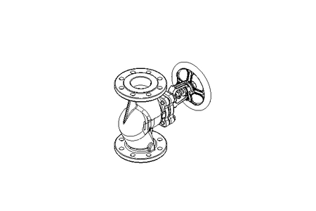 Faltenbalg-Absperrventil BSA2T DN80 PN25