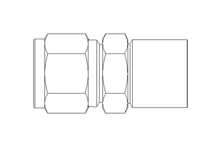 Pipe screw connector 12 R1/2"