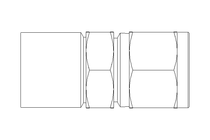 Pipe screw connector 12 R1/2"