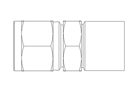 Rohrverschraubung 12 R1/2" Niro