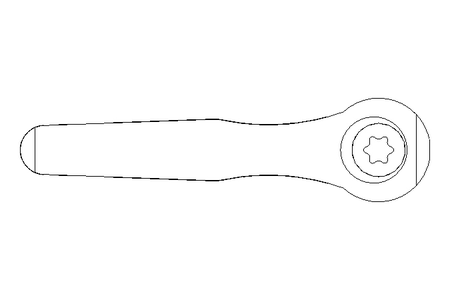 Clamping lever M12x60