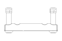 Coupling/connector 10 Nut D17