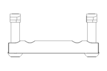 Coupling/connector 10 Nut D17