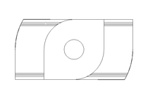 Hammer head nut T M4 / 10 St-Zn