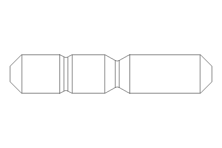 Goujon fileté M5x18 A4 DIN938