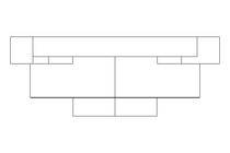 Cuscinetto flangiato UCF 35/42,9x117