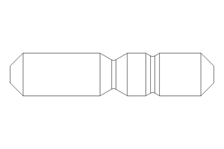 Stud bolt M5x16 A2 DIN938