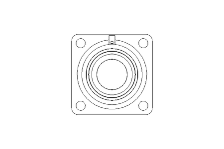 Flange bearing RCJ 75/86.9x197