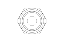 Einschraubstutzen L 10 G3/8" St-Zn