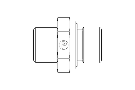 Einschraubstutzen L 10 G3/8" St-Zn