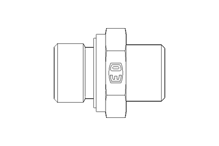 Einschraubstutzen L 10 G3/8" St-Zn