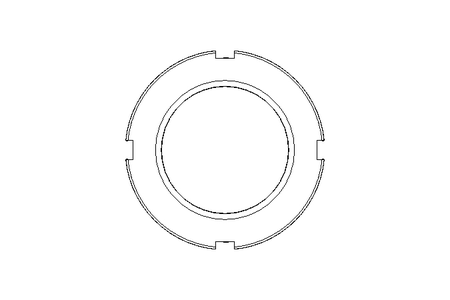 Tuerca ranurada M35x1,5 ST