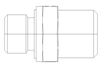 Connecting piece L 6 G1/8"