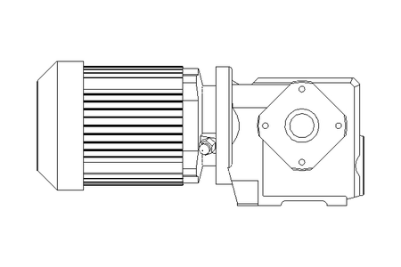 Worm gear motor 0.25kW 199 1/min