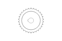 RODA DENTADA  KUS1500T30R30 DIVIDIDA