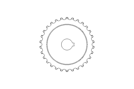 RODA DENTADA  KUS1500T30R30 DIVIDIDA