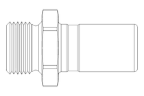 Kupplungsstecker G 1/4" aussen 1.4305