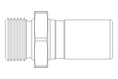 Kupplungsstecker G 1/4" aussen 1.4305