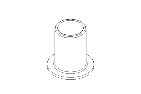 Plain bearing bush XFM 10x12x18x18x1