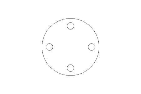 FLANGE DN25 PN40  A4  DIN EN 1092-1