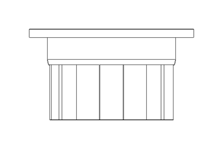 Plain bearing bush WLFM 20x23x30x16.5