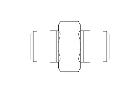 DOUBLE FITTING ESK-1/4-1/4