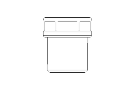 Tuerca remachable ciega M6x9x14,5 A2