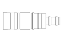 Schnellkupplung DN10 FPM/Ms Niro