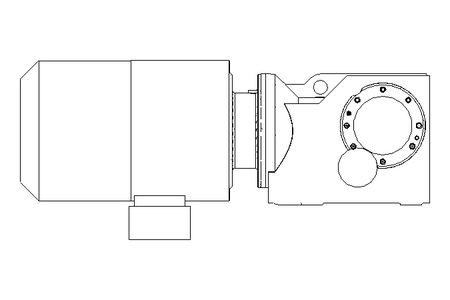 Kegelradgetriebemotor 10 Nm