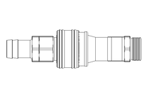 Kupplung G 1" aussen 75K+SSET Ms