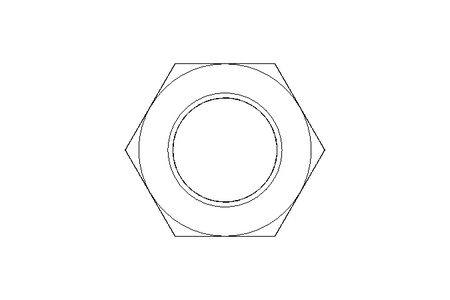 六角螺母 M18x1,5 A2 DIN439