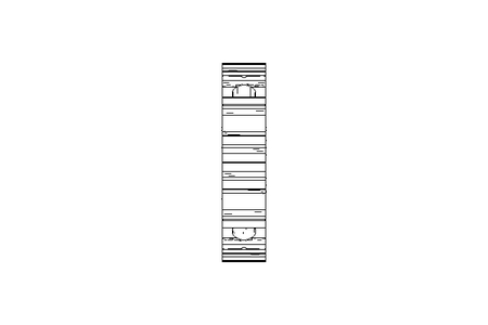 Kettenrad DB40 B25 Z14