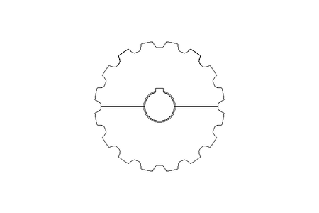 Chain sprocket T16