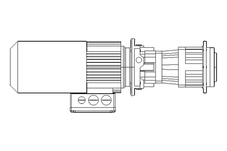 Planetengetriebemotor 3,0 Nm mit Adapter