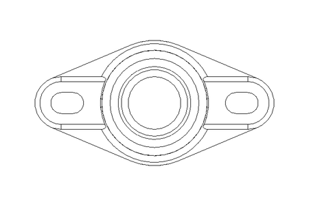 Cuscinetto flangiato EFOM 16x32x17,5