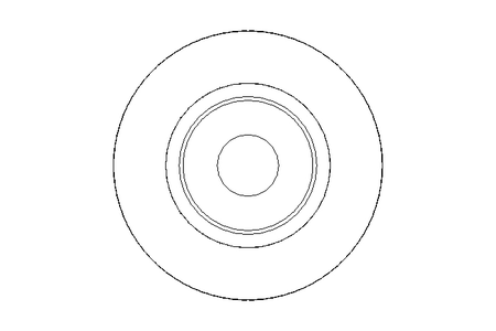 Roue conique M=2,5 Z=16