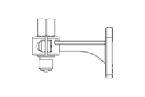 Wandhalter für Manometer