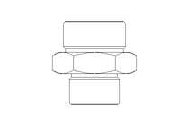 Doppelnippel A24BM-32BM 1.1/2-2"