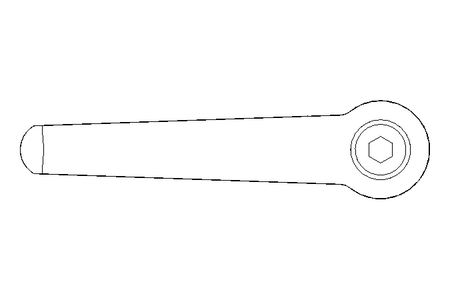 Clamping lever 1.4305