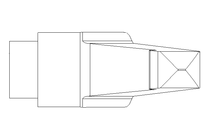 Klemmhebel M10 1.4305