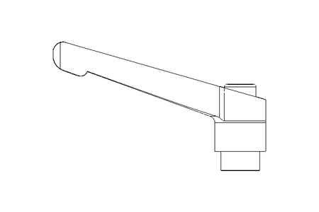 Clamping lever 1.4305