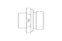 Einschraubstutzen L 15 G3/4" St ISO8434