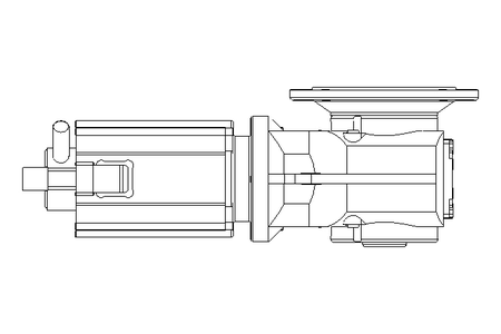 Kegelradgetriebemotor 31 Nm